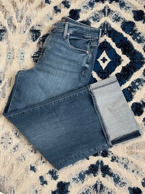 NYDJ Teresa Wide Leg Jean - Cuffed hem